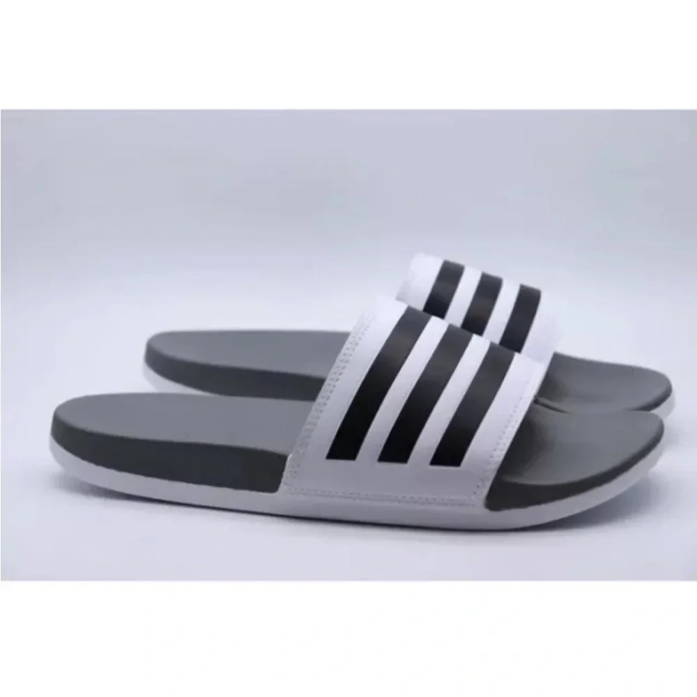 ADIDAS ADILETTE COMFORT SPORTSWEAR SWIM SLIDES - WHITE GZ5895 - MEN - SIZE 18